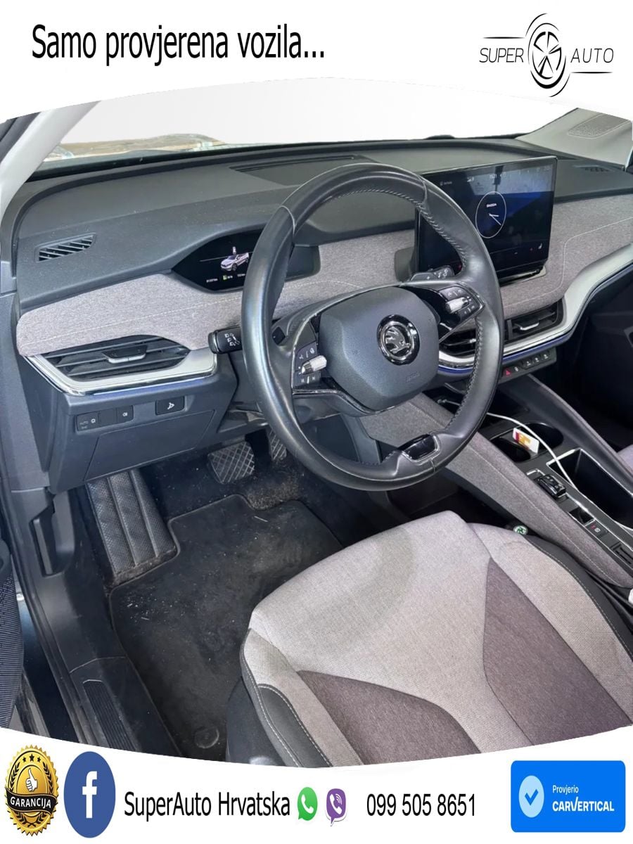 Škoda Enyaq iV 80 82 kWh (204 KS) Lodge LED+GR SJED+ACC