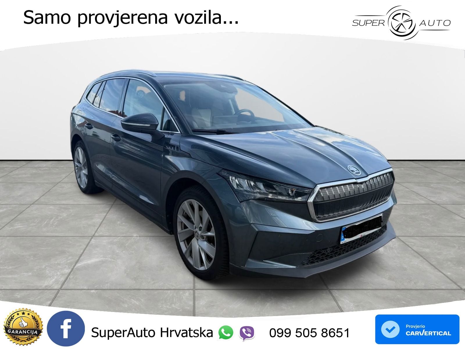 Škoda Enyaq iV 80 82 kWh (204 KS) Lodge LED+GR SJED+ACC