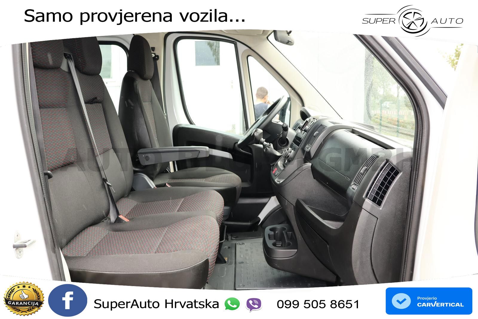 Citroën Jumper 35 B-HDi Doka L2 + AHK 2,5T 7-Sitze Klima 140 KS