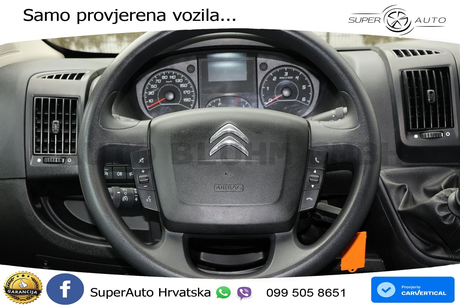 Citroën Jumper 35 B-HDi Doka L2 + AHK 2,5T 7-Sitze Klima 140 KS