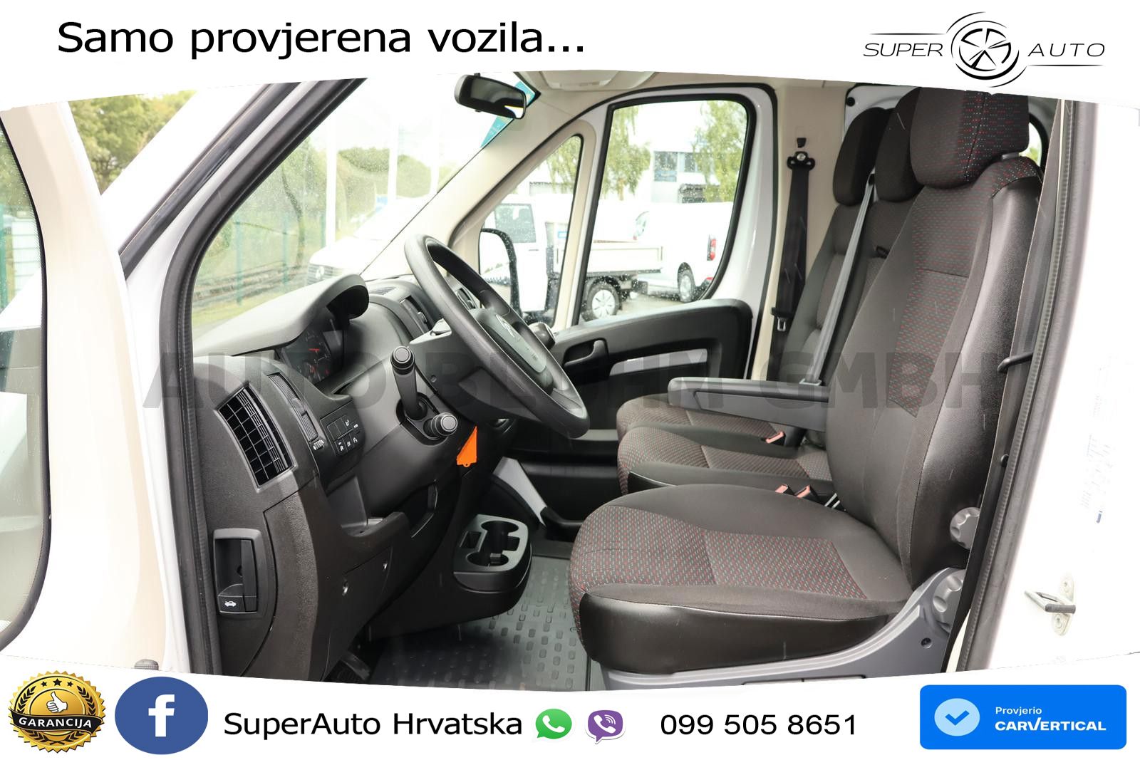 Citroën Jumper 35 B-HDi Doka L2 + AHK 2,5T 7-Sitze Klima 140 KS