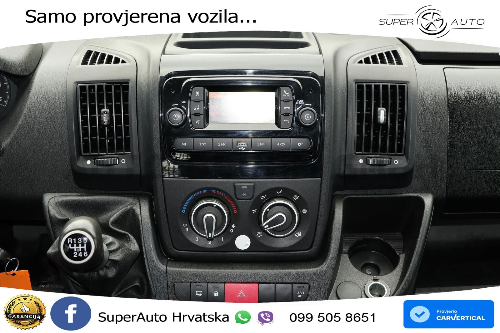 Citroën Jumper 35 B-HDi Doka L2 + AHK 2,5T 7-Sitze Klima 140 KS