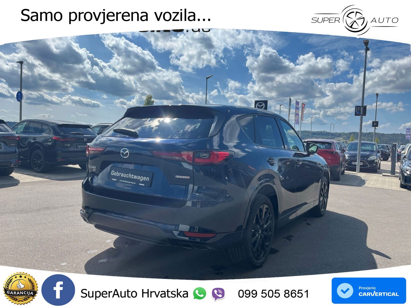 Mazda CX-60 3.3 e-Skyactiv D (254 KS) AWD Automatic MATRIX+GR SJED+KAM