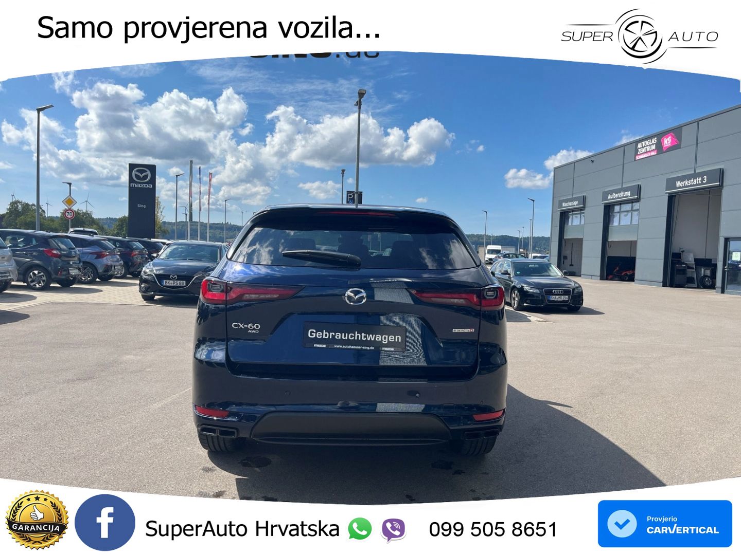 Mazda CX-60 3.3 e-Skyactiv D (254 KS) AWD Automatic MATRIX+GR SJED+KAM