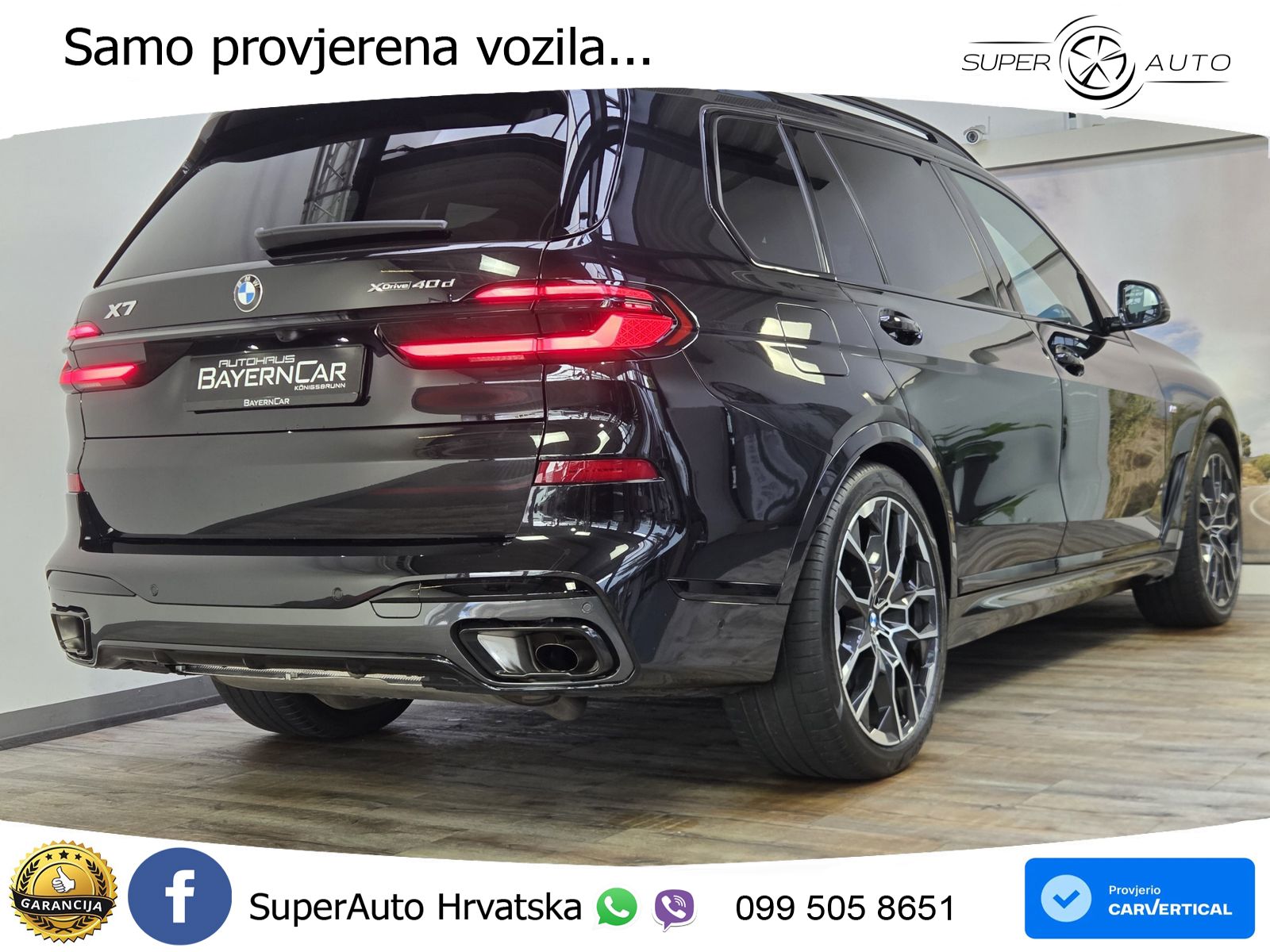 BMW X7 40d (352 KS) xDrive Steptronic LED+GR SJED+ACC