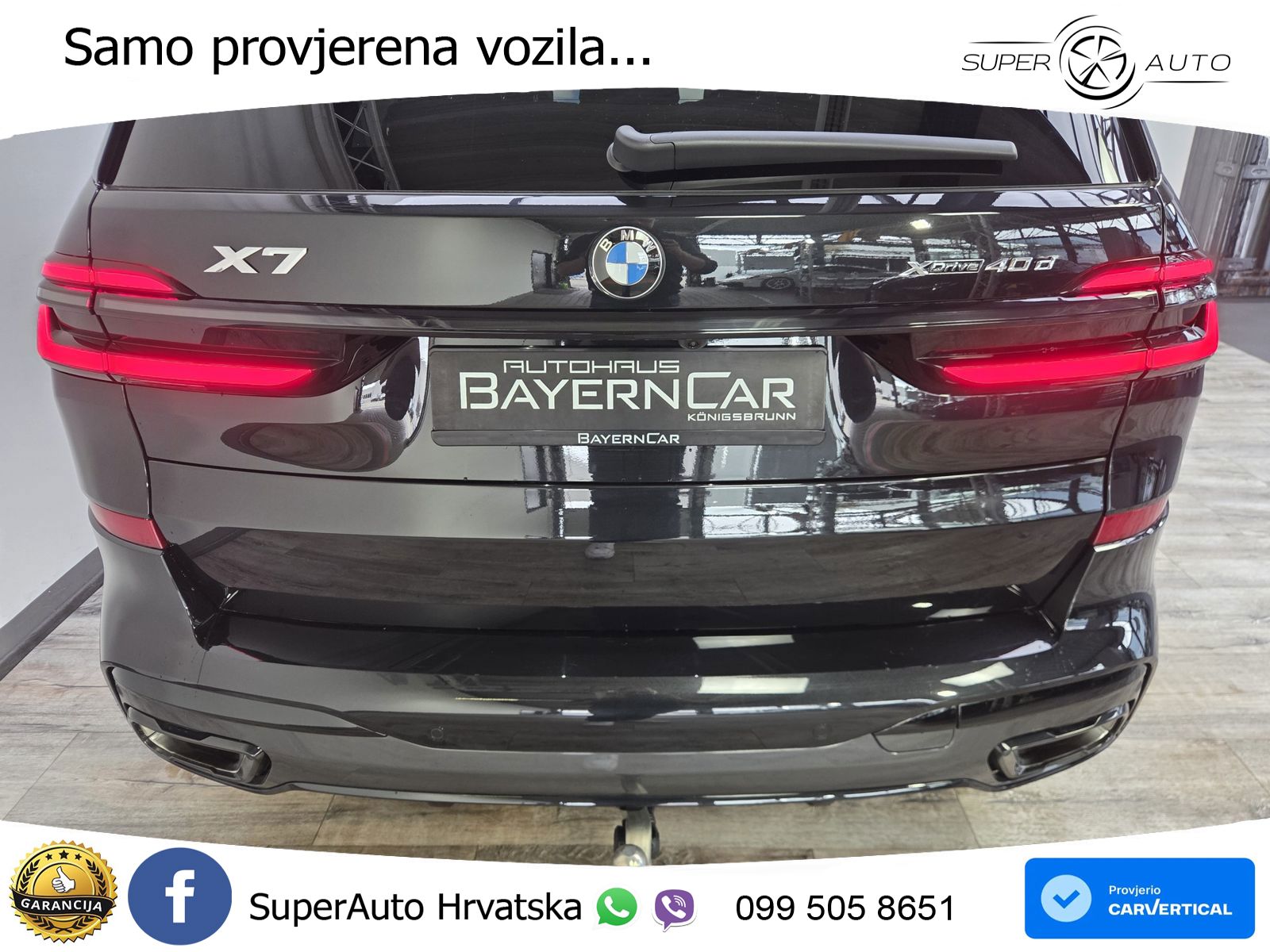BMW X7 40d (352 KS) xDrive Steptronic LED+GR SJED+ACC