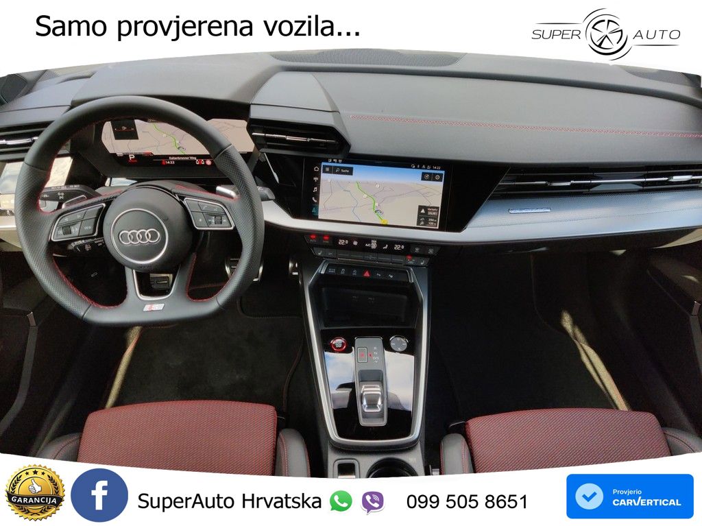Audi S3 2.0 TFSI (310 KS) quattro S tronic MATRIX+GR SJED+KAM