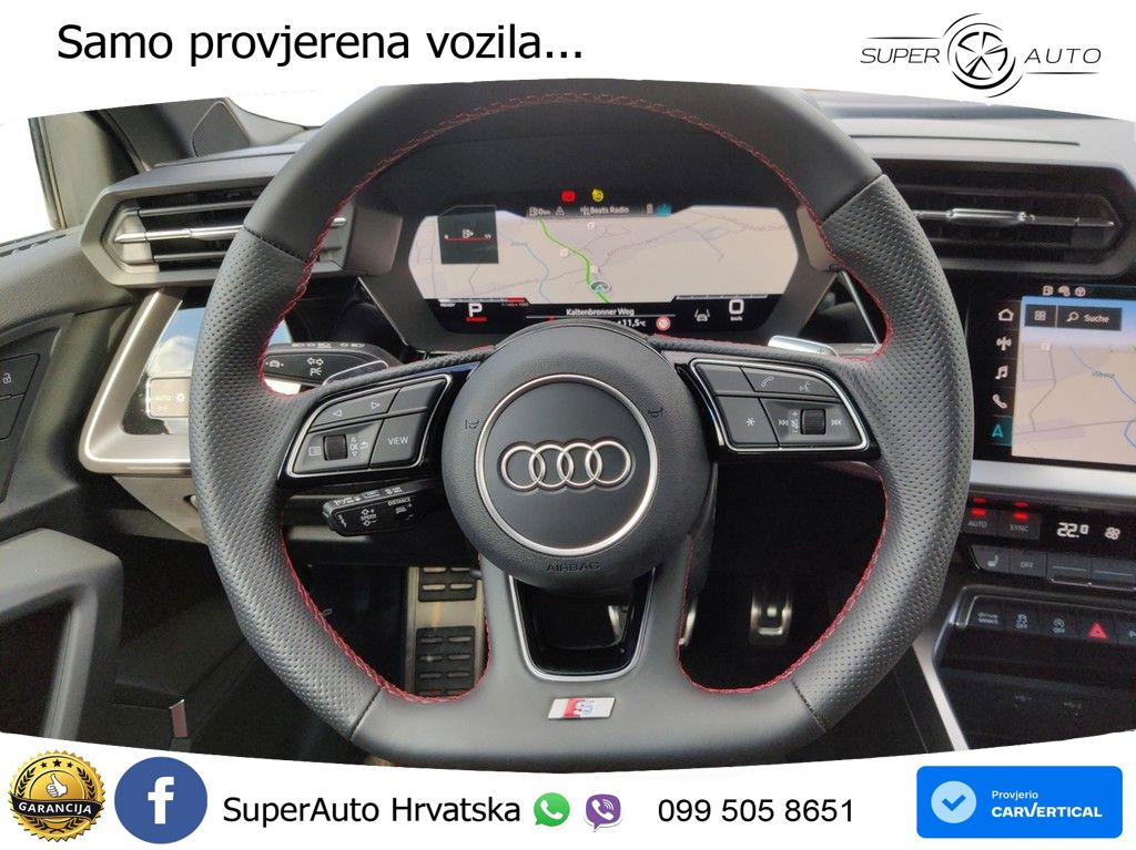 Audi S3 2.0 TFSI (310 KS) quattro S tronic MATRIX+GR SJED+KAM