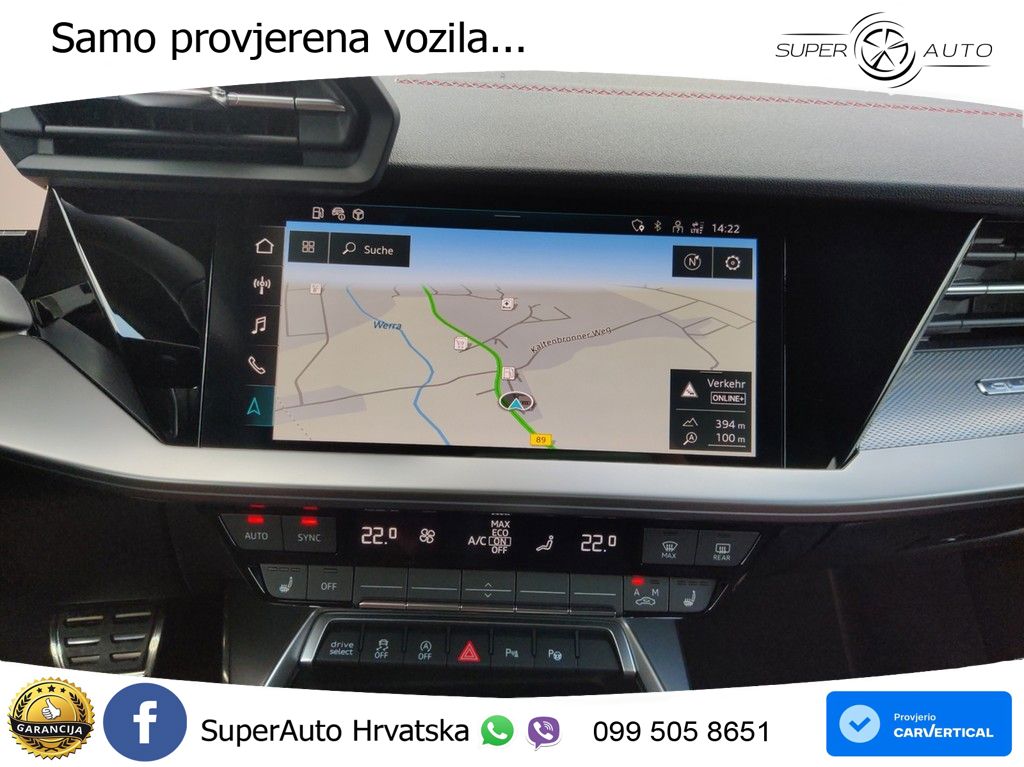 Audi S3 2.0 TFSI (310 KS) quattro S tronic MATRIX+GR SJED+KAM