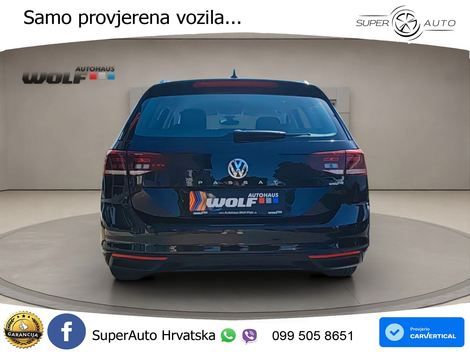 Volkswagen Passat Variant 2.0 TDI (190 KS) DSG Business LED+GR SJED+ACC