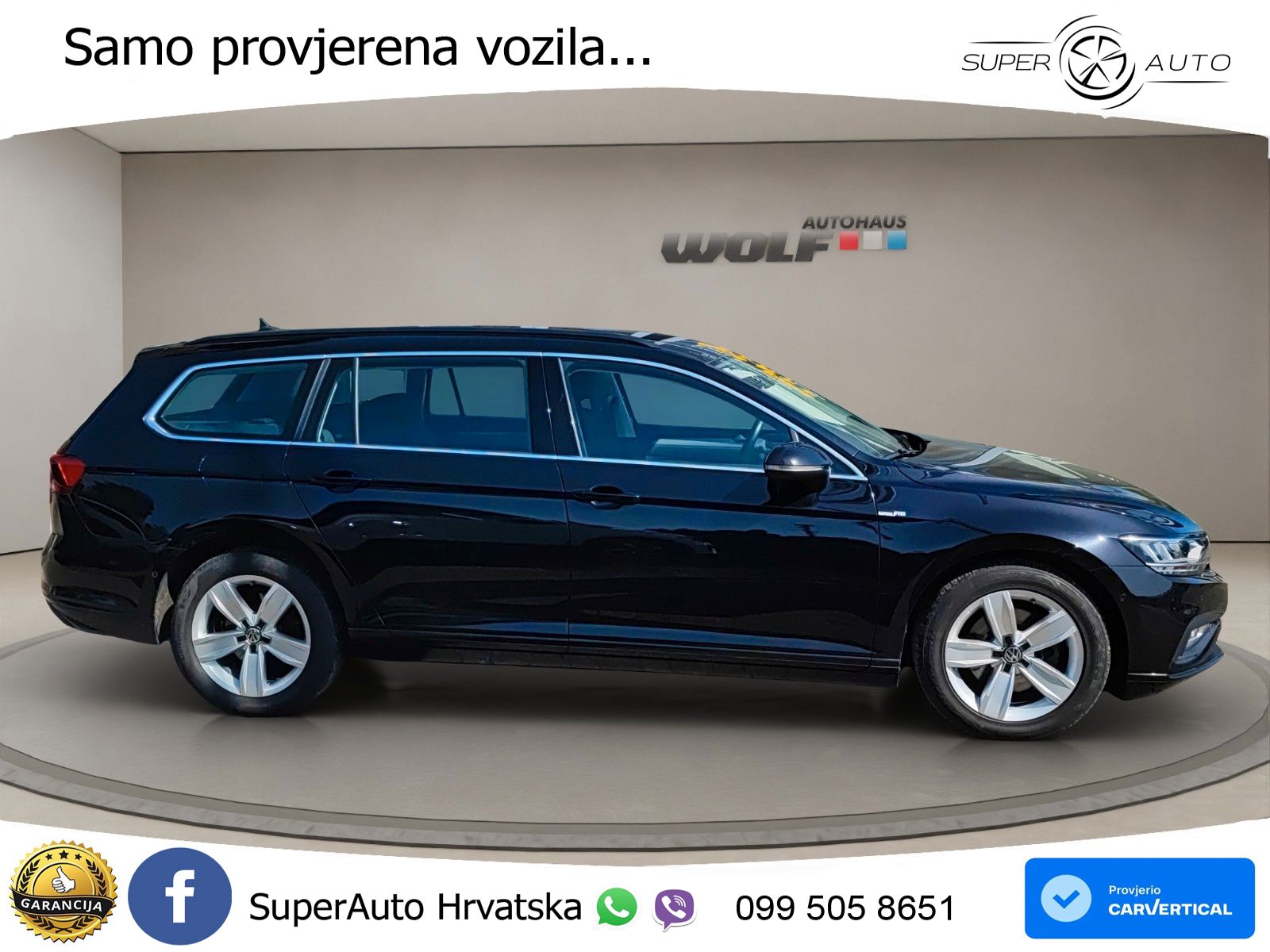 Volkswagen Passat Variant 2.0 TDI (190 KS) DSG Business LED+GR SJED+ACC