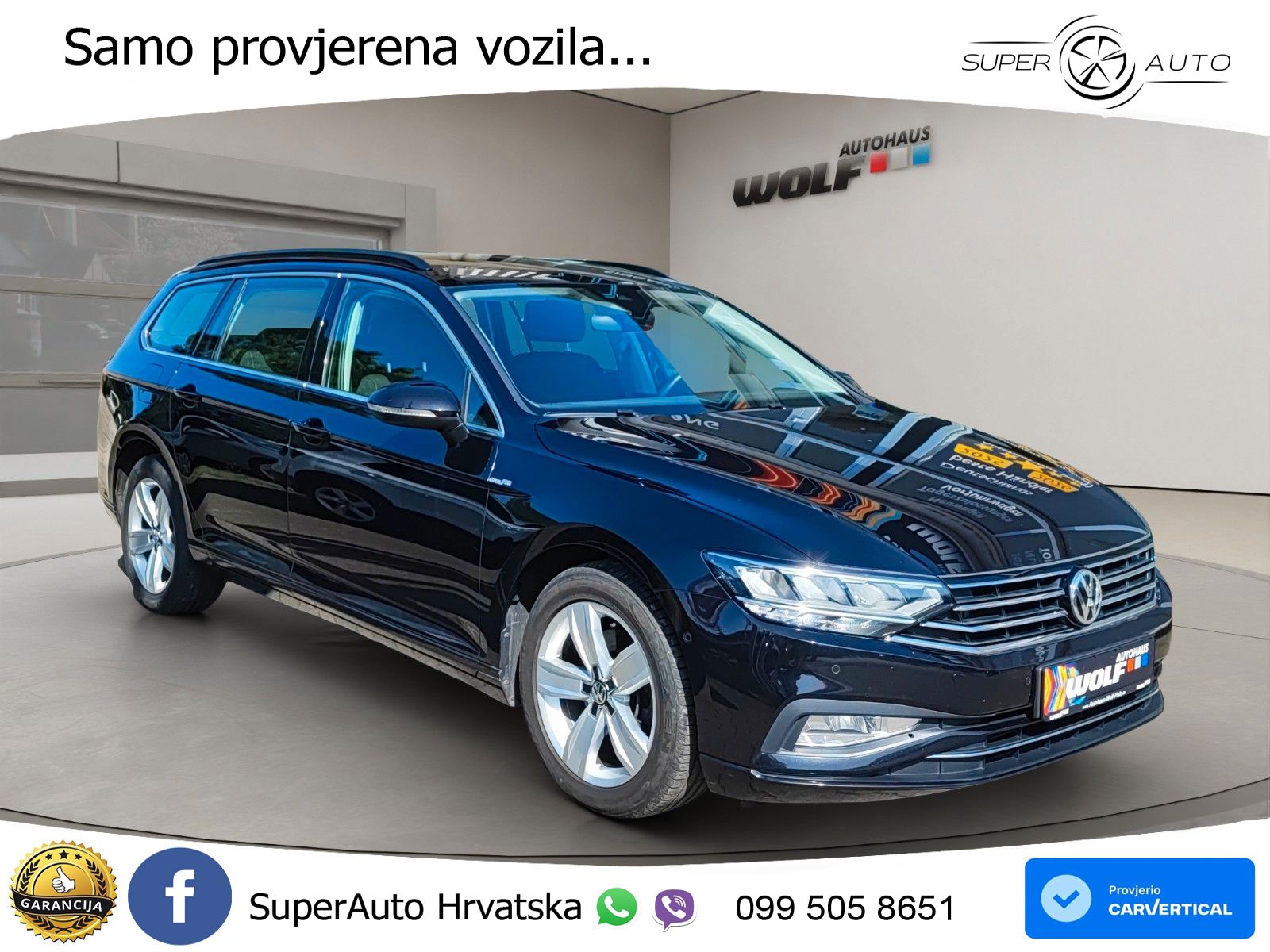 Volkswagen Passat Variant 2.0 TDI (190 KS) DSG Business LED+GR SJED+ACC