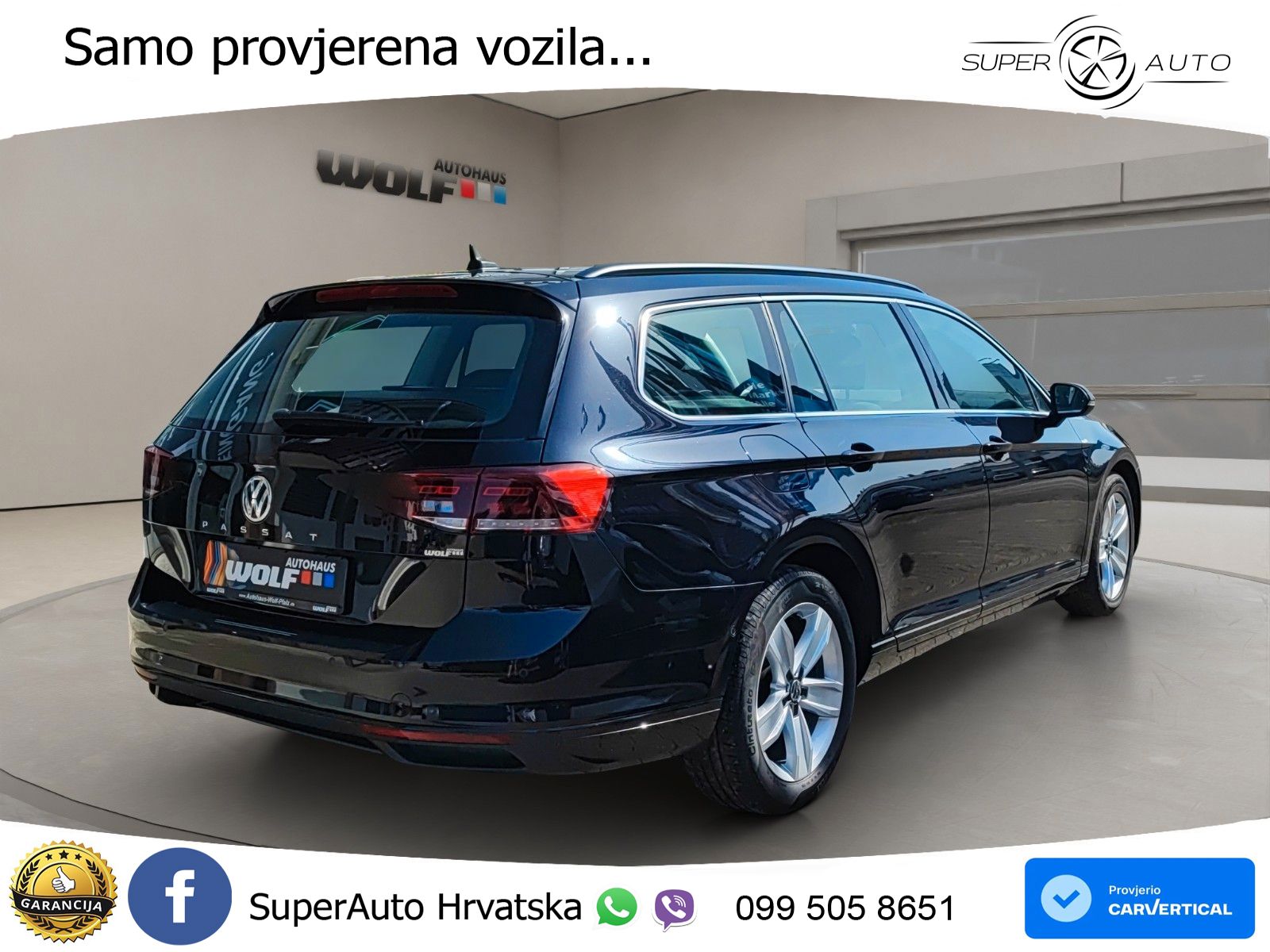 Volkswagen Passat Variant 2.0 TDI (190 KS) DSG Business LED+GR SJED+ACC