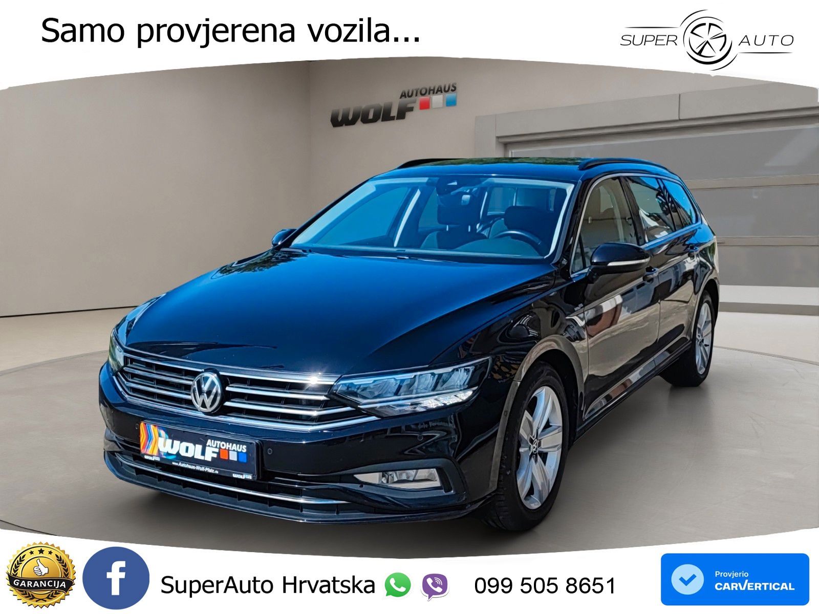 Volkswagen Passat Variant 2.0 TDI (190 KS) DSG Business LED+GR SJED+ACC