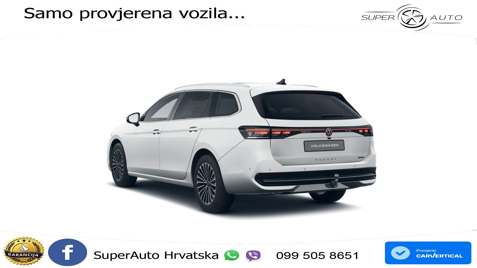 Volkswagen Passat Variant 2.0 TDI (193 KS) 4MOTION DSG Elegance LED+GR SJED+ACC
