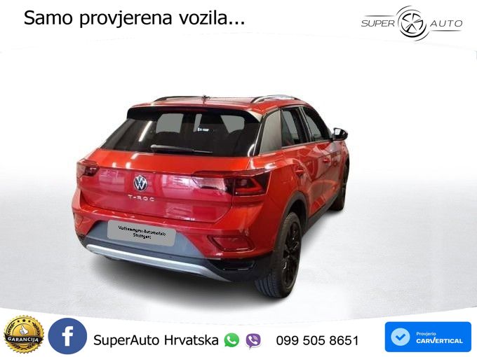 Volkswagen T-Roc 1.5 TSI (150 KS) DSG LED+GR SJED+ACC