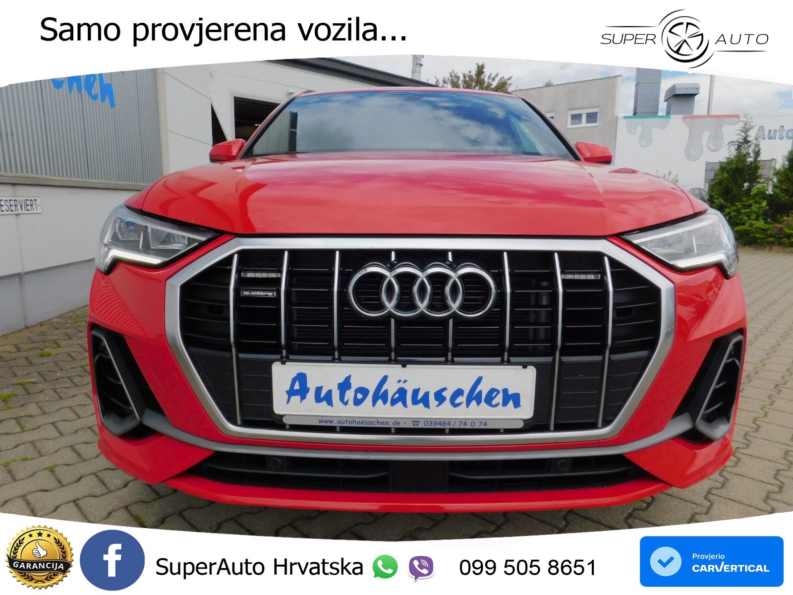 Audi Q3 40 TFSI (190 KS) quattro S tronic S line