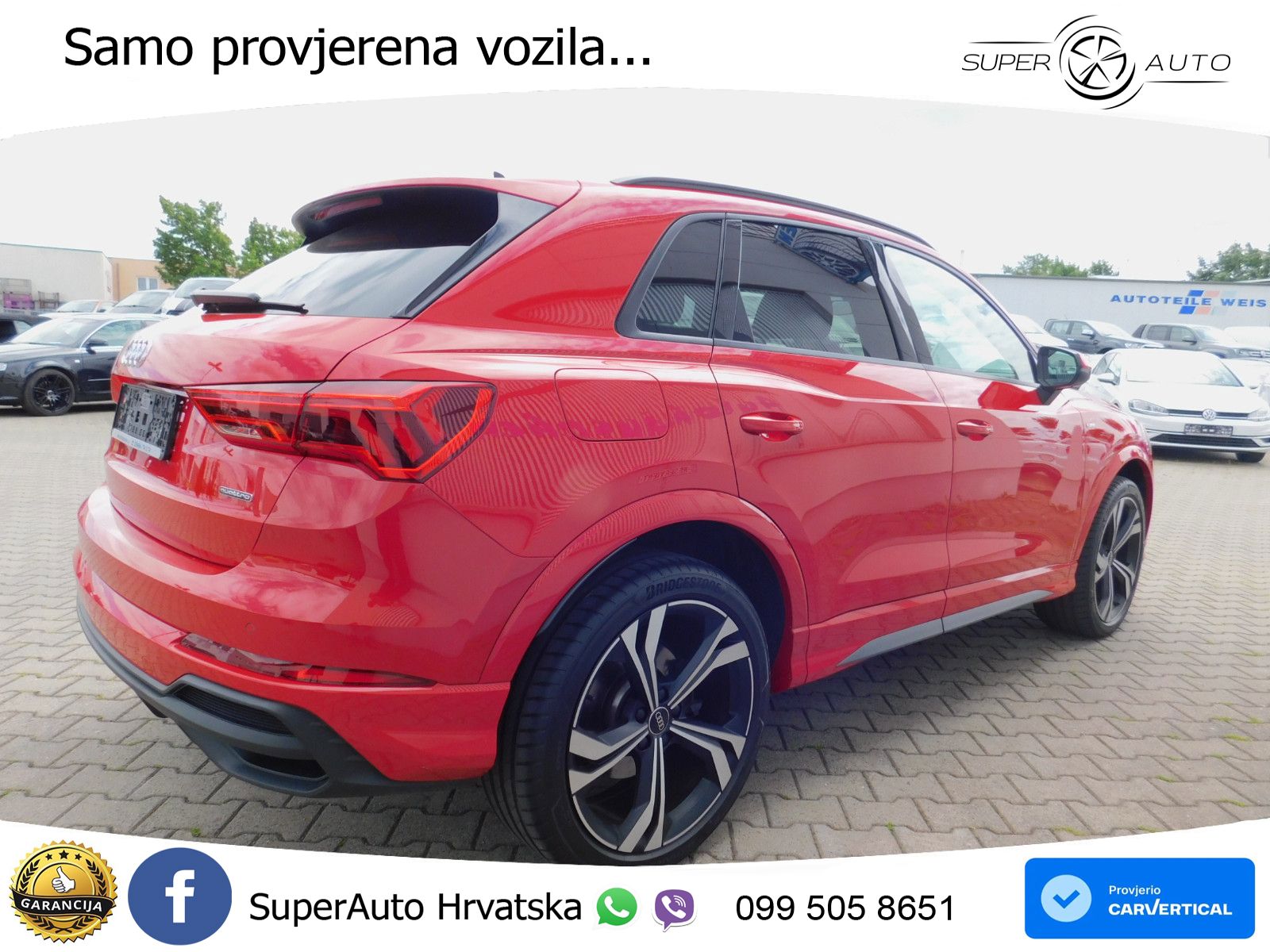 Audi Q3 40 TFSI (190 KS) quattro S tronic S line