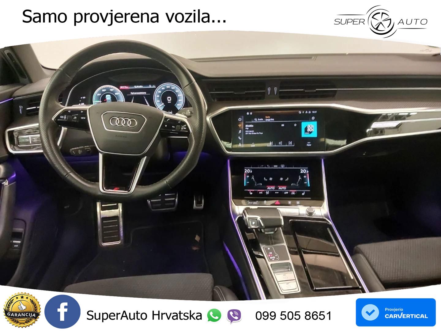 Audi A6 55 TFSIe (367 KS) quattro ultra S tronic S line LED+GR SJED+ACC