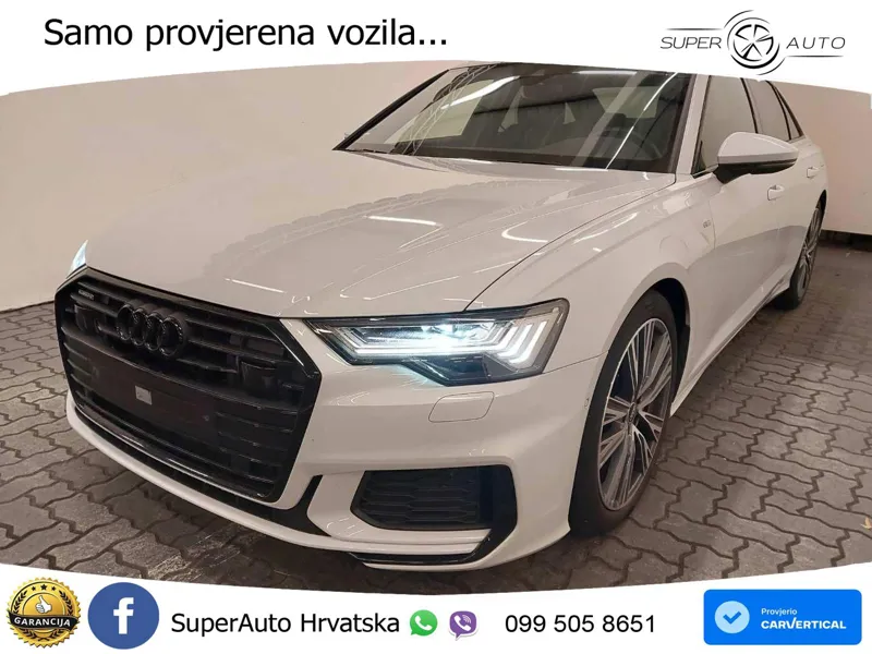 Audi A6 55 TFSIe (367 KS) quattro ultra S tronic S line LED+GR SJED+ACC