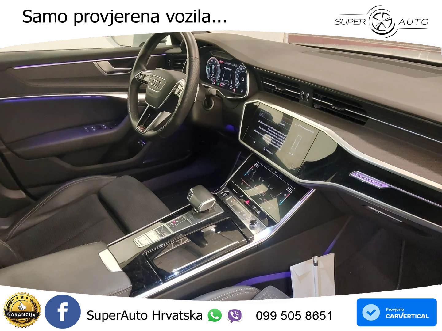 Audi A6 55 TFSIe (367 KS) quattro ultra S tronic S line LED+GR SJED+ACC