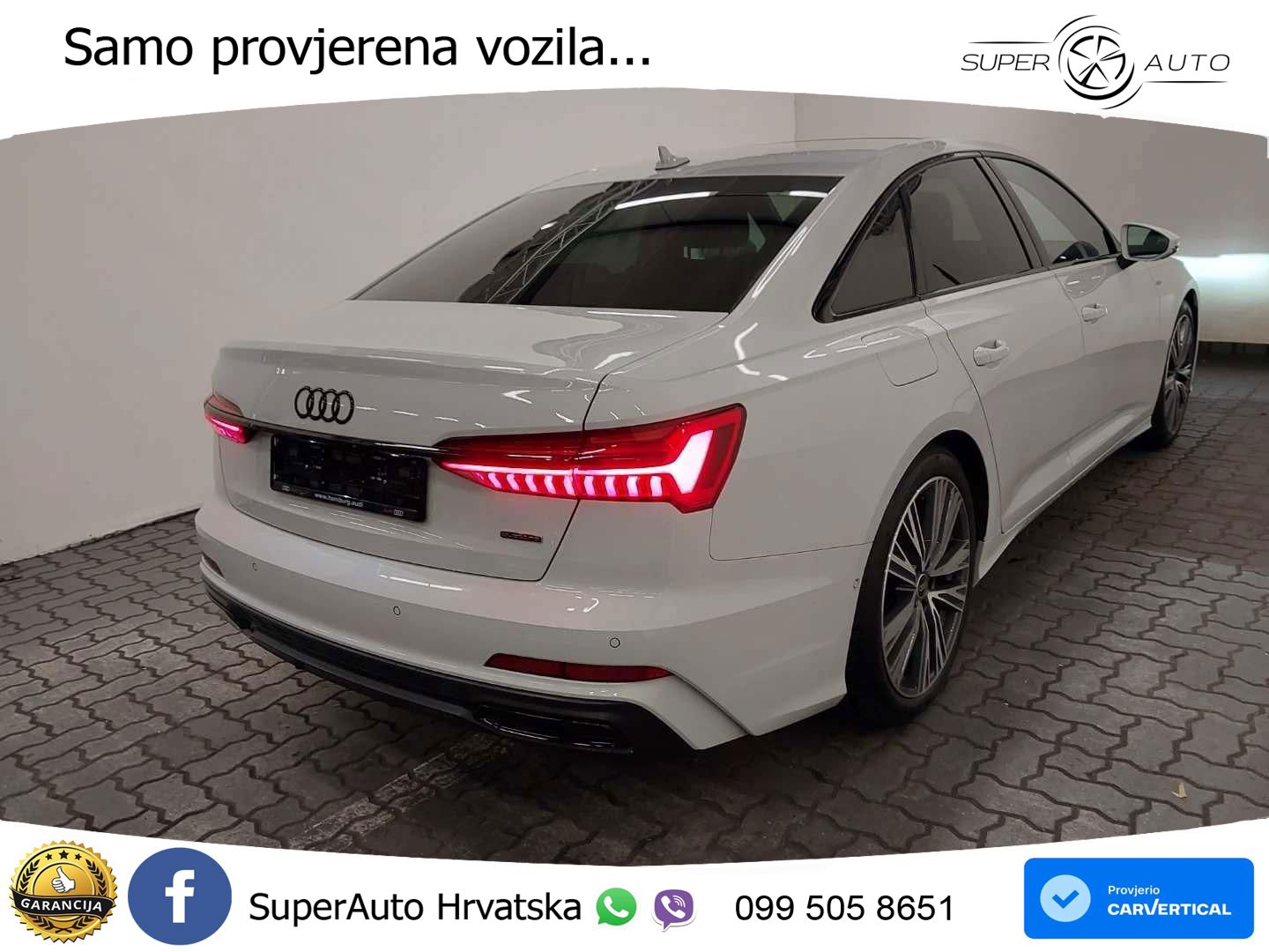 Audi A6 55 TFSIe (367 KS) quattro ultra S tronic S line LED+GR SJED+ACC