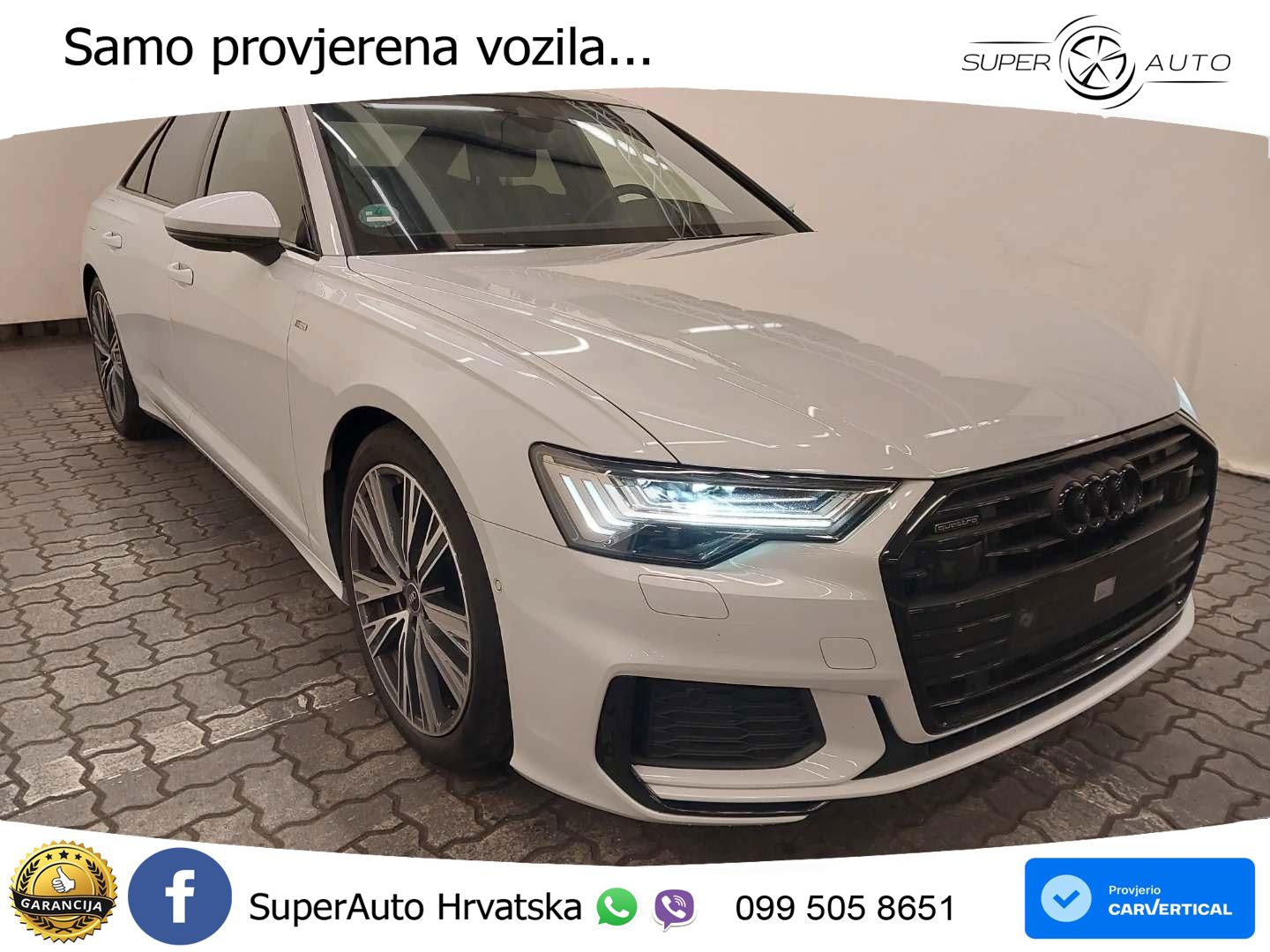 Audi A6 55 TFSIe (367 KS) quattro ultra S tronic S line LED+GR SJED+ACC