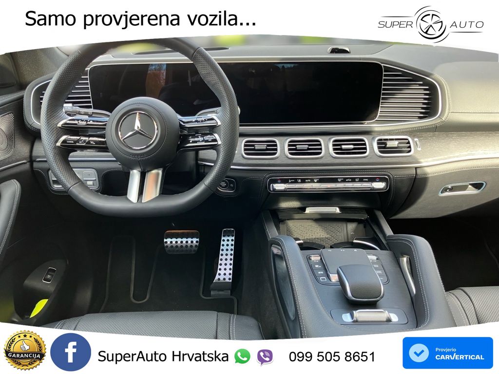 Mercedes GLE 450d (367 KS) EQ Boost 4MATIC 9G-TRONIC AMG ACC+HEAD+GR SJED+360+PANO