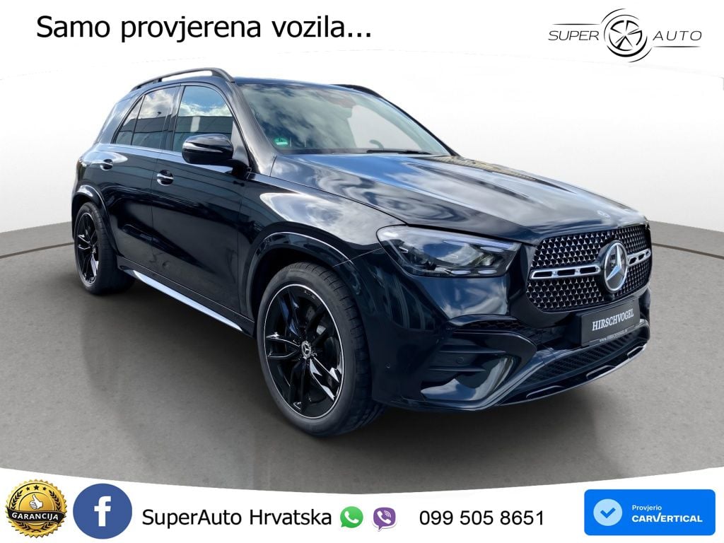 Mercedes GLE 450d (367 KS) EQ Boost 4MATIC 9G-TRONIC AMG ACC+HEAD+GR SJED+360+PANO