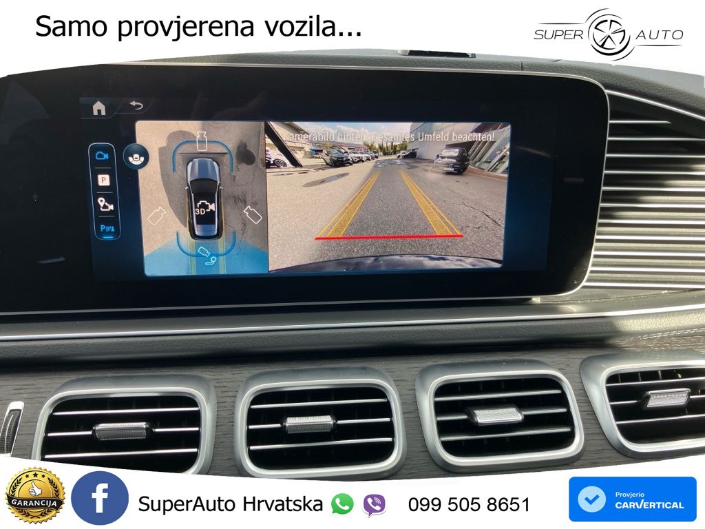 Mercedes GLE 450d (367 KS) EQ Boost 4MATIC 9G-TRONIC AMG ACC+HEAD+GR SJED+360+PANO