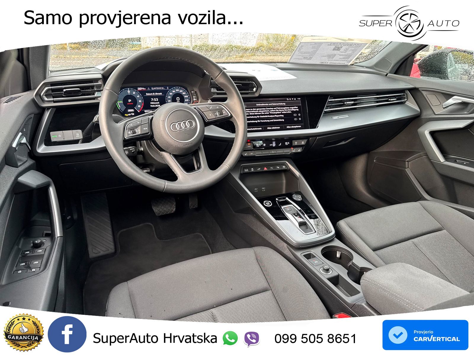 Audi A3 Sportback 40 TFSI e (204 KS) Plug-in Hybrid S tronic