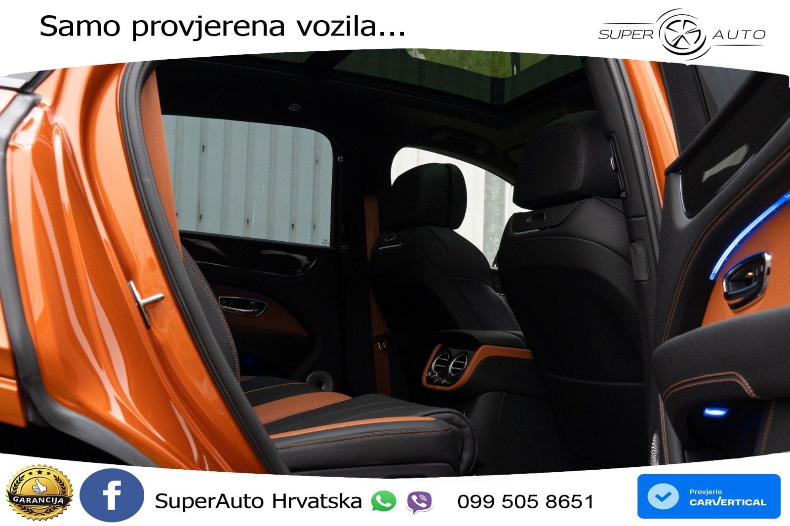 Bentley Bentayga EWB 4.0 V8 (550 KS) 4WD Automatic LED+GR SJED+ACC
