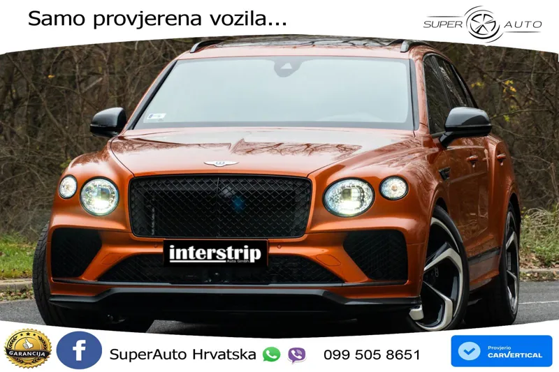 Bentley Bentayga EWB 4.0 V8 (550 KS) 4WD Automatic LED+GR SJED+ACC