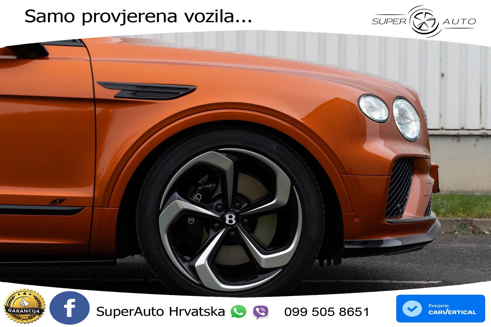 Bentley Bentayga EWB 4.0 V8 (550 KS) 4WD Automatic LED+GR SJED+ACC