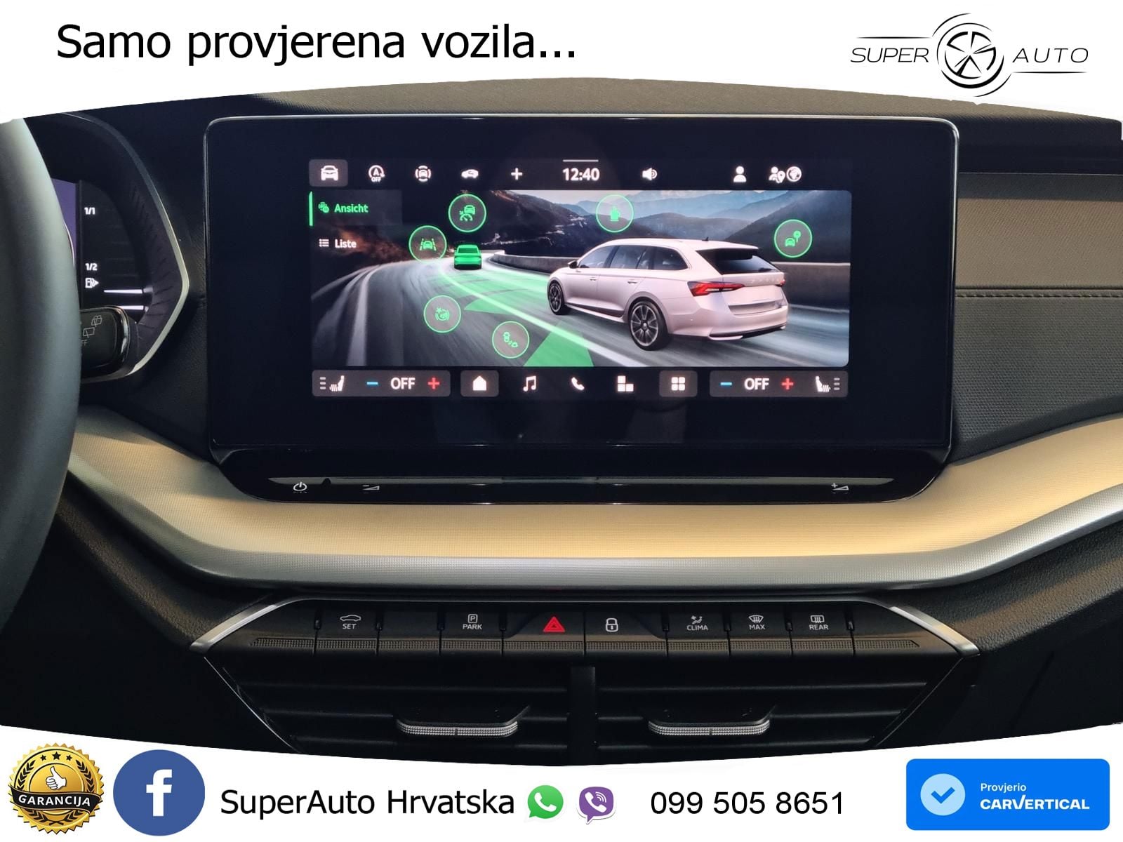 Škoda Octavia Combi 2.0 TDI (150 KS) DSG Selection MATRIX+GR SJED+KAM