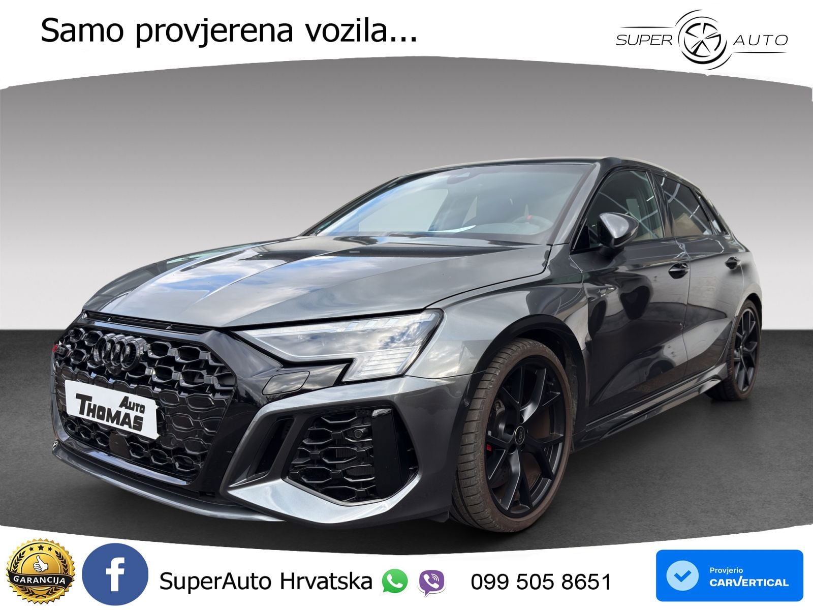 Audi RS3 Sedan 2.5 TFSI (400 KS) quattro S tronic
