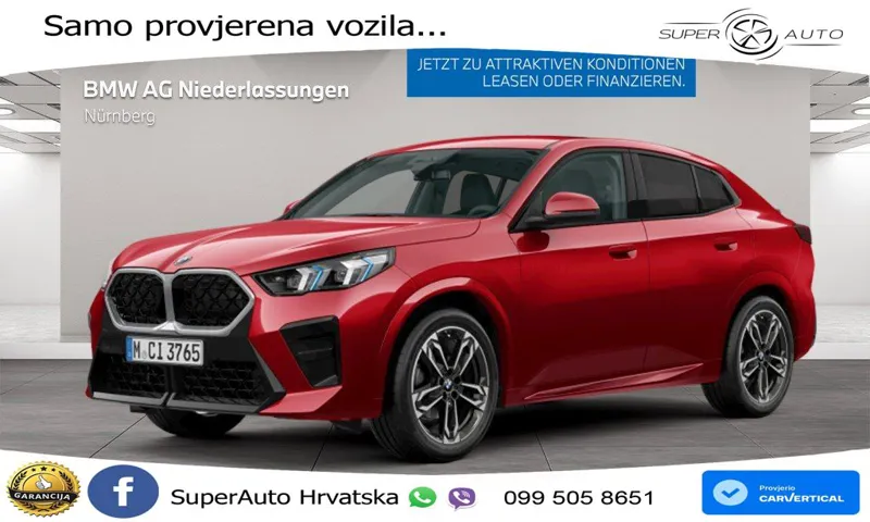 BMW X2 sDrive20d Steptronic M Sport LED+GR SJED+ACC