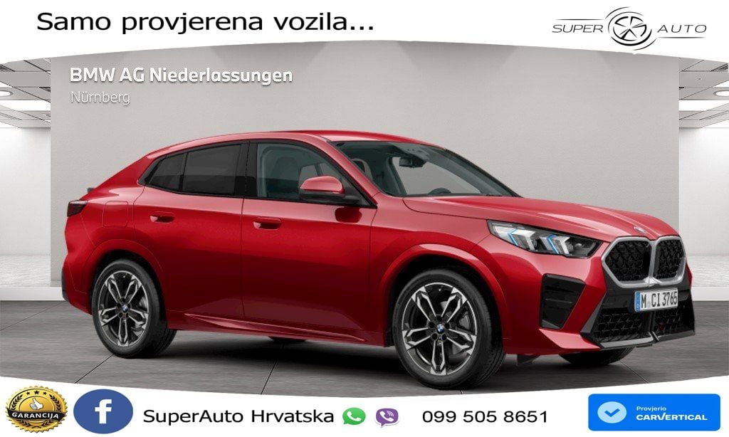 BMW X2 sDrive20d Steptronic M Sport LED+GR SJED+ACC