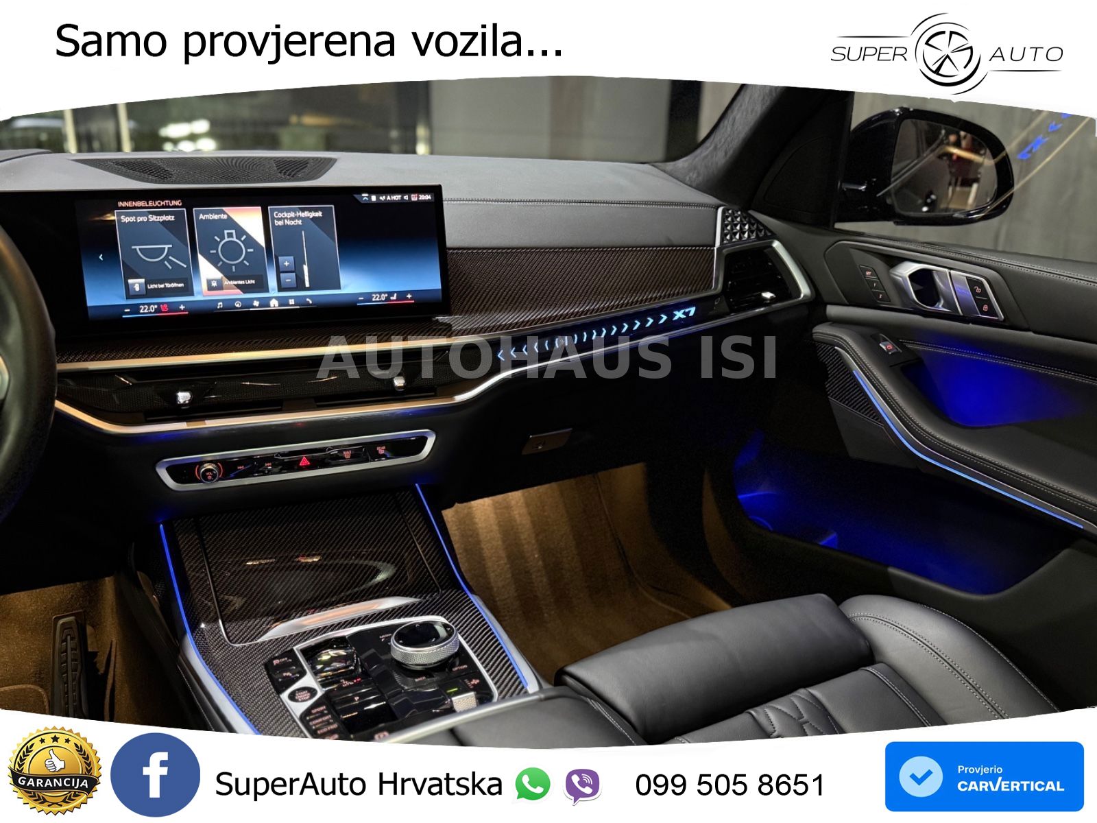 BMW X7 40d (352 KS) xDrive Steptronic M Sport LED+GR SJED+ACC