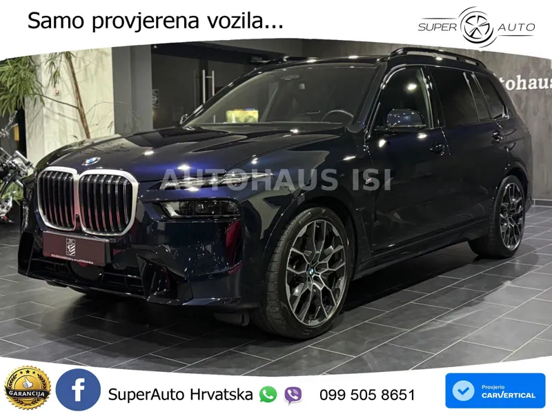 BMW X7 40d (352 KS) xDrive Steptronic M Sport LED+GR SJED+ACC