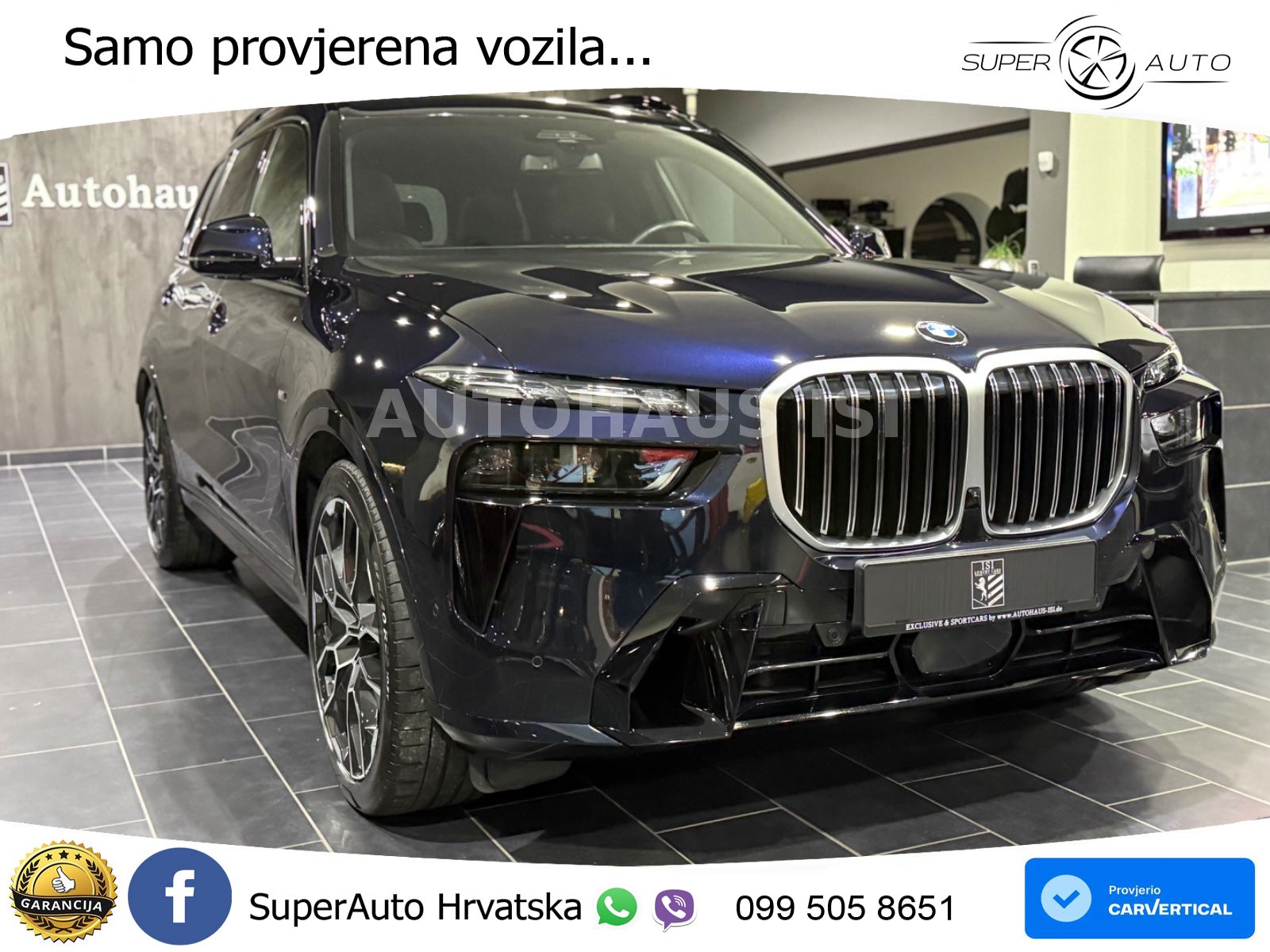 BMW X7 40d (352 KS) xDrive Steptronic M Sport LED+GR SJED+ACC