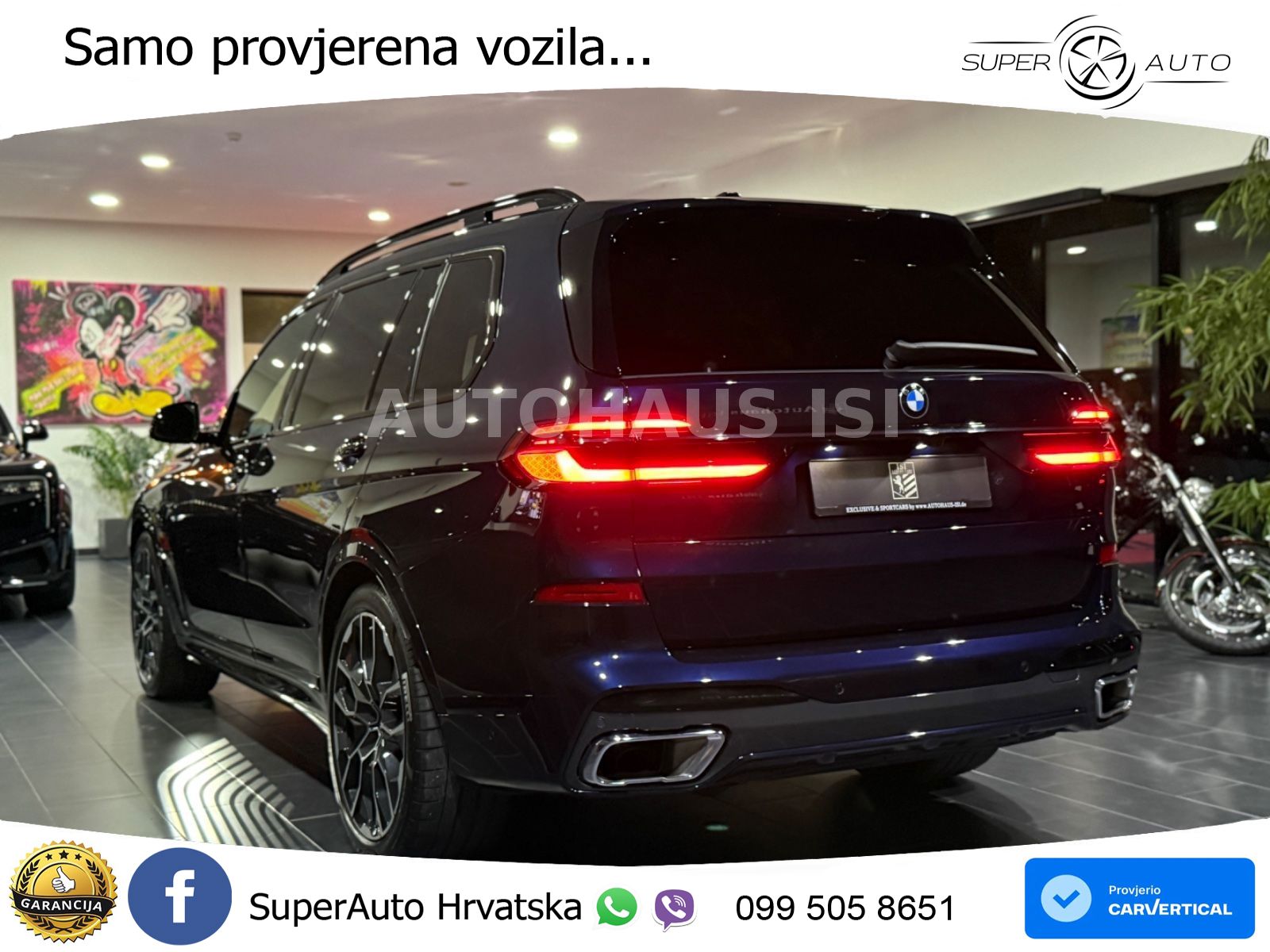BMW X7 40d (352 KS) xDrive Steptronic M Sport LED+GR SJED+ACC