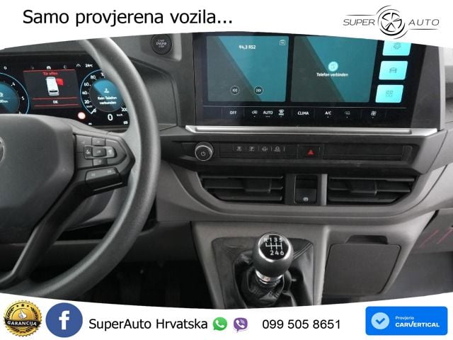 Volkswagen T7 Transporter Kasten 2.0 TDI LR L2H1/LED/App/Al 150 KS