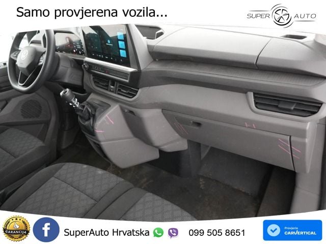 Volkswagen T7 Transporter Kasten 2.0 TDI LR L2H1/LED/App/Al 150 KS