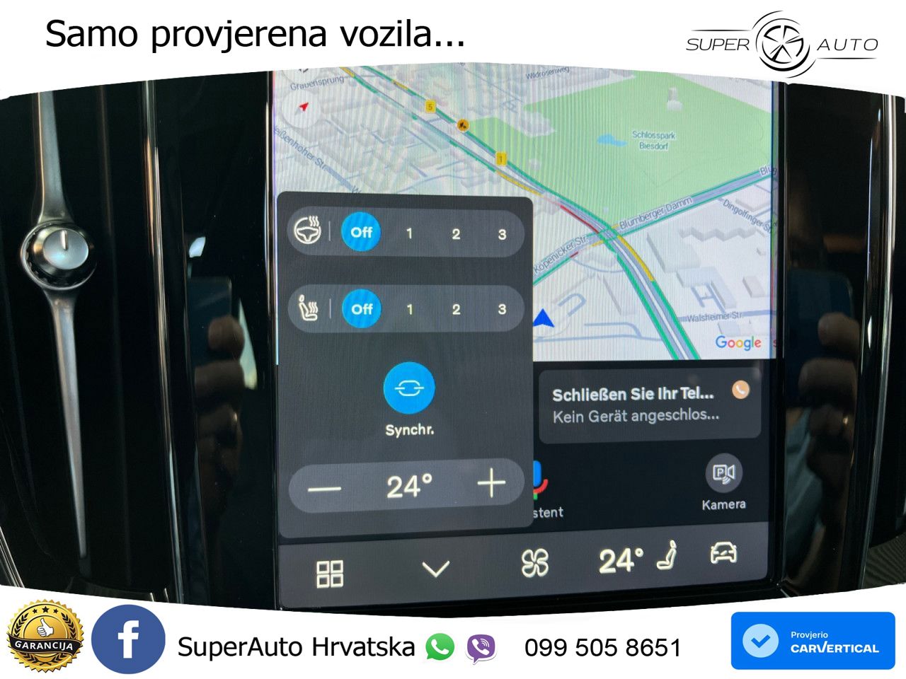 Volvo V60 2.0 B4 Benzin DCT ACC+GR SJED+360+PANO