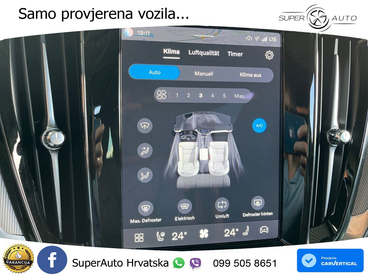 Volvo V60 2.0 B4 Benzin DCT ACC+GR SJED+360+PANO