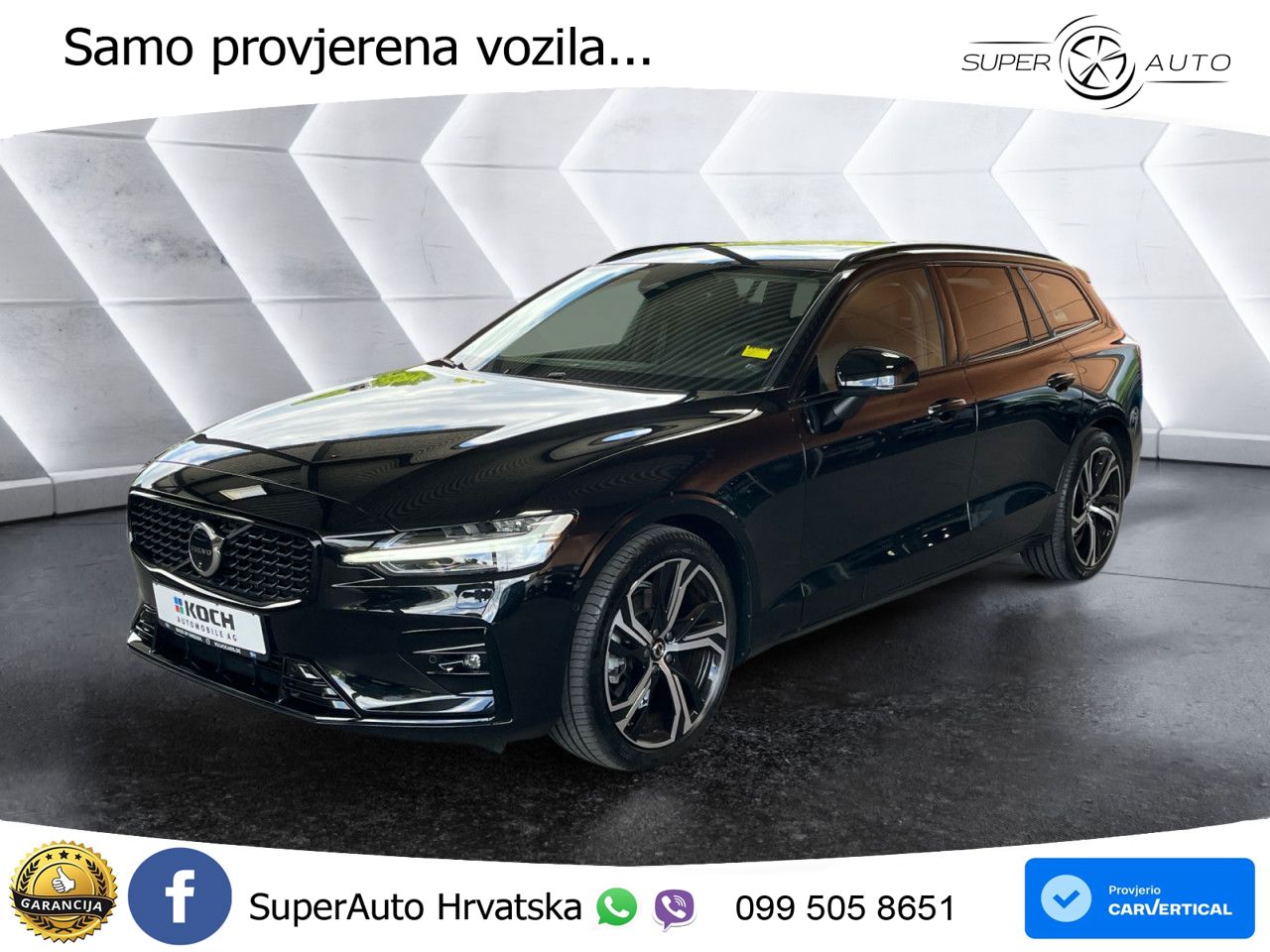 Volvo V60 2.0 B4 Benzin DCT ACC+GR SJED+360+PANO