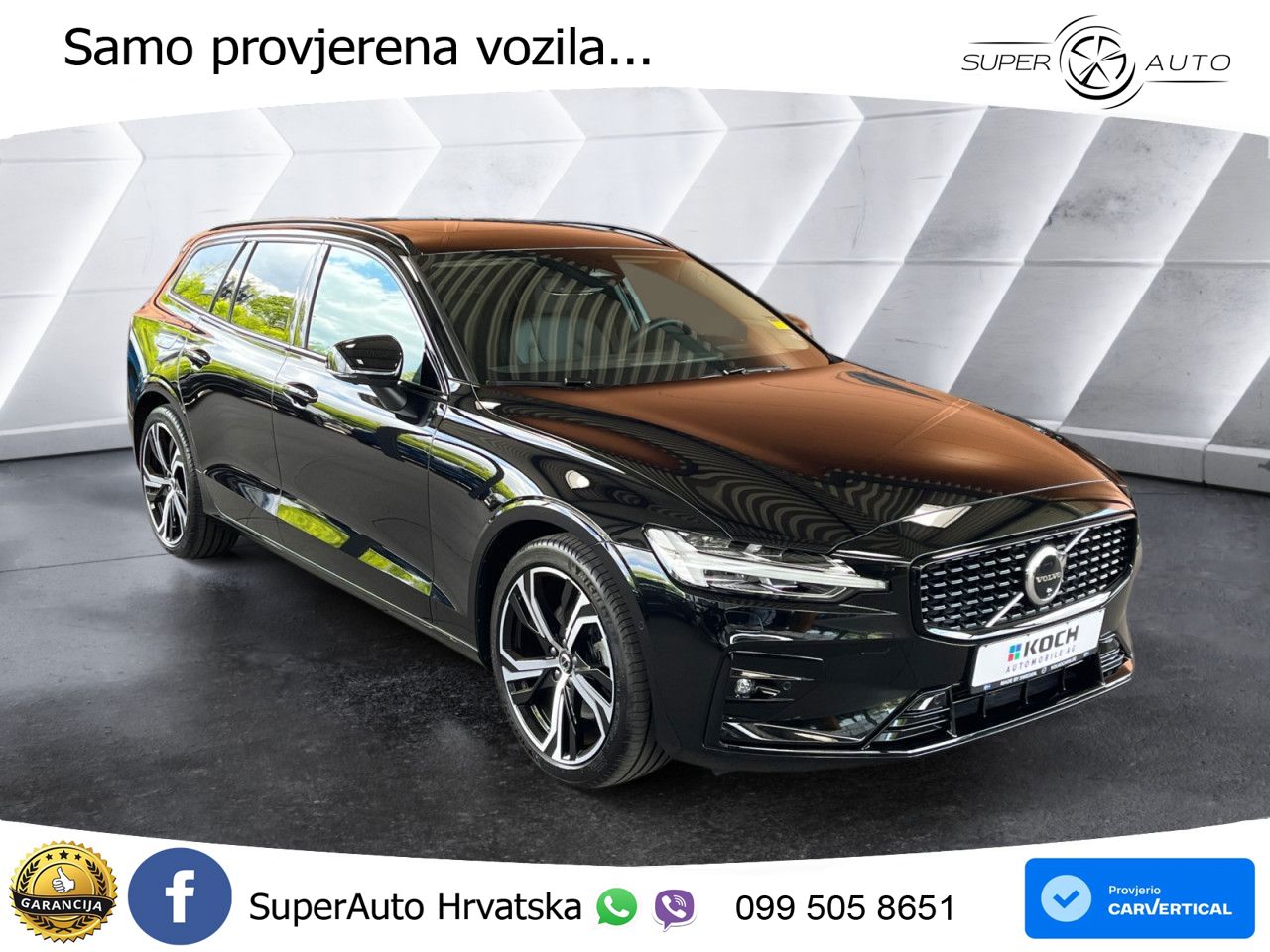 Volvo V60 2.0 B4 Benzin DCT ACC+GR SJED+360+PANO