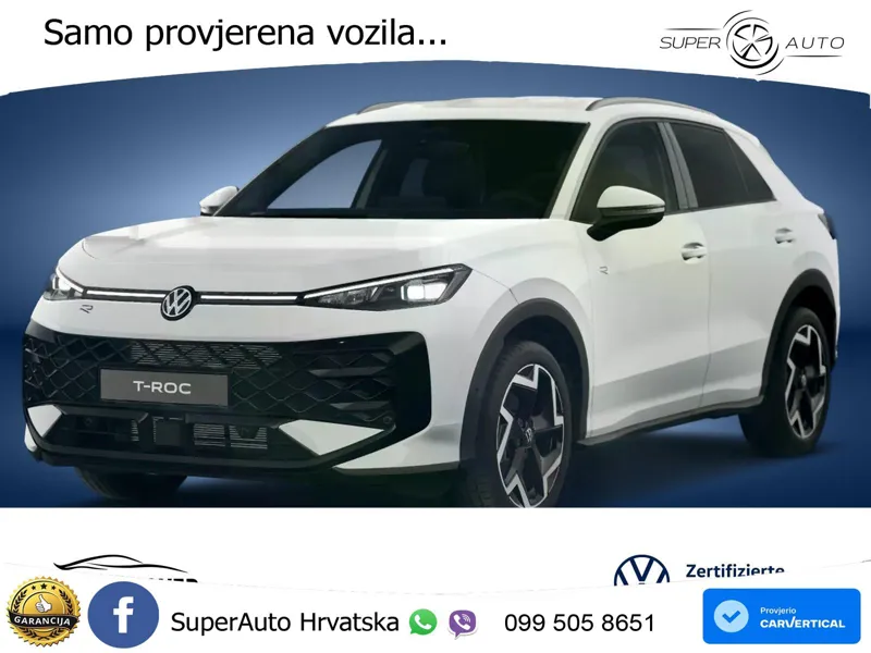Volkswagen T-Roc 1.5 eTSI (150 KS)  DSG MATRIX+GR SJED+KAM