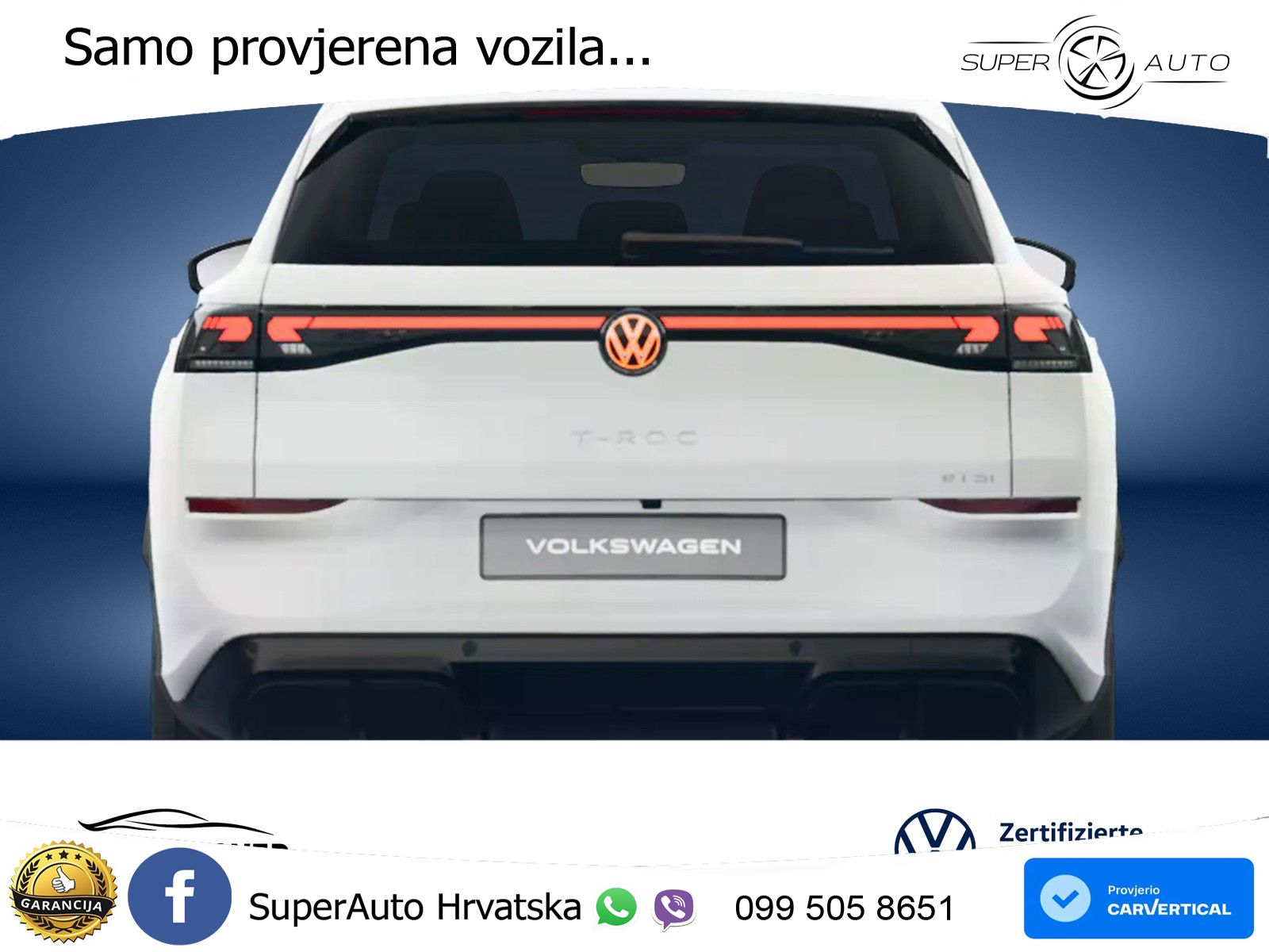 Volkswagen T-Roc 1.5 eTSI (150 KS)  DSG MATRIX+GR SJED+KAM